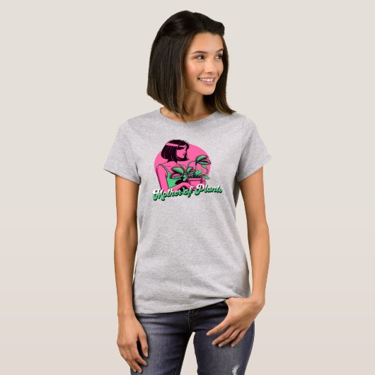 Venus Flytrap Moeder van Planten Gift voor Plant M T-shirt (Voorkant volledig)