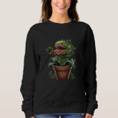 Venus Flytrap Monster Potted Predator Design Trui (Voorkant)
