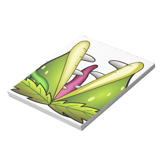 venus flytrap notitieblok (Linkerzijde)