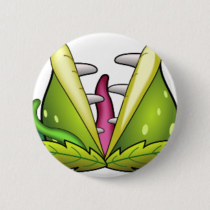 venus flytrap ronde button 5,7 cm