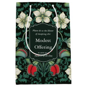 Venus Flytrap Victoriaans gotiek gepersonaliseerd Medium Cadeauzakje
