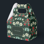 Venus Flytrap Victoriaans Klein Gebogen Dak Bedankdoosjes<br><div class="desc">Een opvallend klein cadeautje doos met een gotische Venus vliegenval en vlinderprint in rijke donkergroene tinten. Perfect voor bruiloften,  thematische feesten en unieke bijeenkomsten,  deze doos bevat snoepjes,  snuisterijen of kleine traktaties. Het ontwerp bevat aanpasbare tekstgebieden waardoor het veelzijdig is voor zowel persoonlijke vieringen als promoties voor kleine bedrijven.</div>