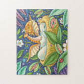 Venus Flytraps en Hatching Dragon PUZZLE Legpuzzel (Verticaal)