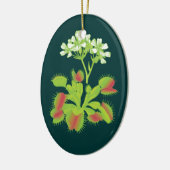 Venus Flyval Botanical Art Ornament (Links)
