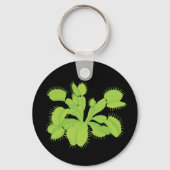 Venus Flyval Botanical Art Sleutelhanger (Achterkant)