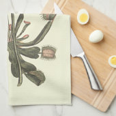 Venus Flyval Botanical Illustratie Theedoek (Quarter Fold)