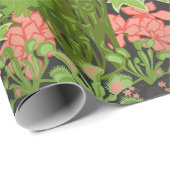 venus flyval floral cadeaupapier (Rol Hoek)