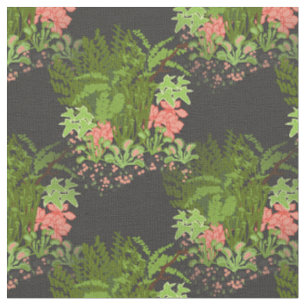 venus flyval floral stof