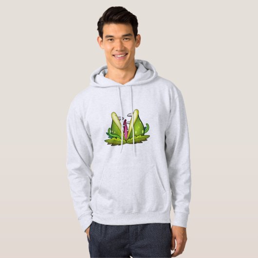 venus flyval monster mannen hoodjapon sweatshirt (Voorkant volledig)