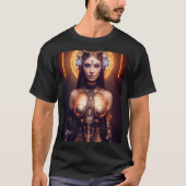 VENUS GLOEIENDE CYBORG ROBOT T-SHIRT (Voorkant)