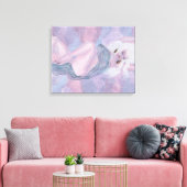 Venus, Godin, Waterverf, Liefde, Fantasy, kunst Canvas Afdruk (Insitu (Woonkamer))