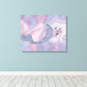 Venus, Godin, Waterverf, Liefde, Fantasy, kunst Canvas Afdruk (Insitu (Houten vloer))