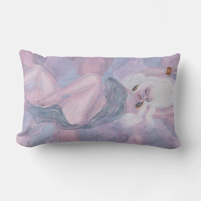 Venus, Godin, Waterverf, Liefde, Fantasy, kunst Kussen (Voorkant)