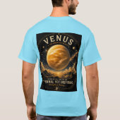 Venus Gouden Majesteit. T-shirt (Achterkant)