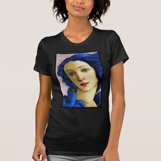 Venus in blauw t-shirt (Voorkant)