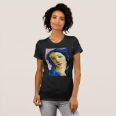 Venus in blauw t-shirt (Voorkant volledig)