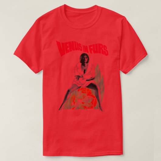 Venus in bont t-shirt (Design voorkant)