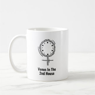 Venus in de 2e Huis Astrologie Zelfwaarde Koffiemok