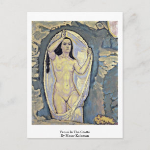 Venus in de Grotto door Moser Koloman Briefkaart
