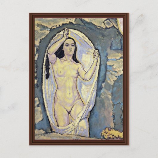 Venus in de Grotto van Moser Koloman (beste kwalit Briefkaart (Voorkant)