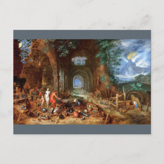 Venus in het Vulcaan Briefkaart (Voorkant)