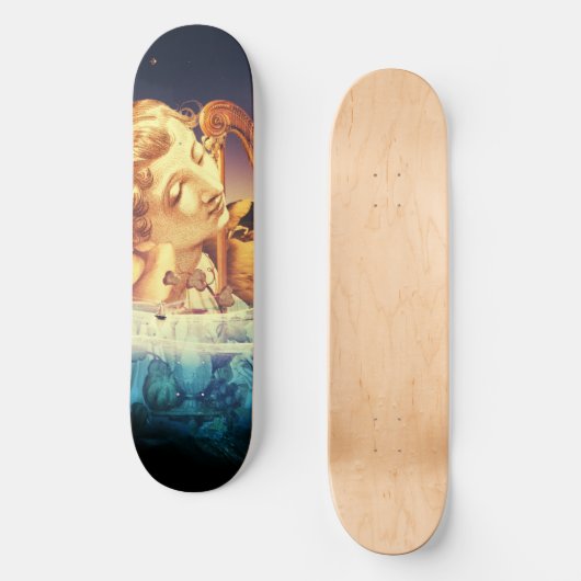 Venus in het water. persoonlijk skateboard (Voorkant)
