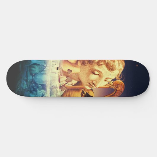 Venus in het water. persoonlijk skateboard (Horizontaal)