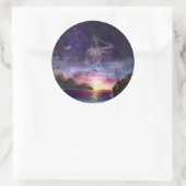 Venus in Scorpio Ronde Sticker (Tas)