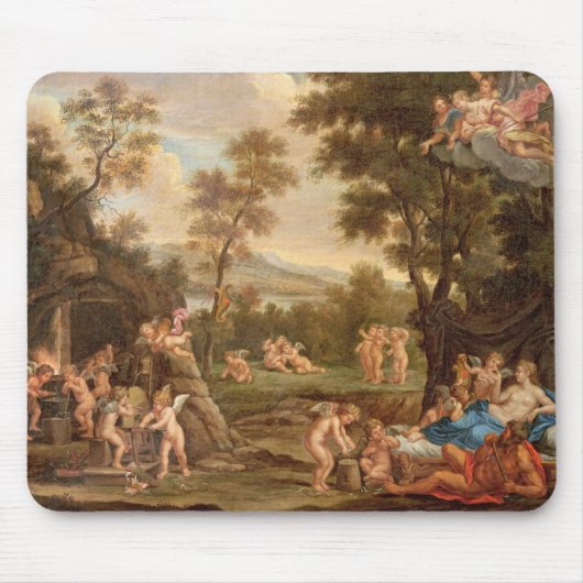 Venus in Vulcan's Forge, 18e eeuw Muismat (Voorkant)