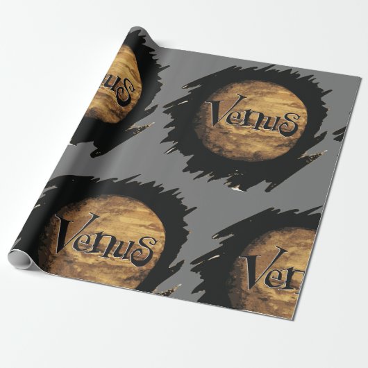 Venus Ink Drawing Cadeaupapier (Uitgerold)