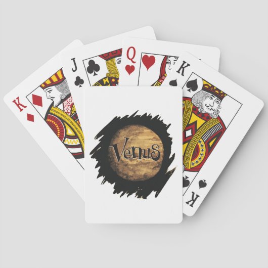 Venus Ink Drawing Pokerkaarten (Achterkant)