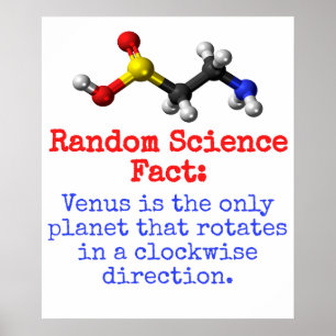 Venus is de enige wetenschappelijke onderneming poster