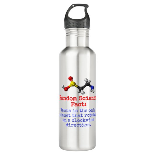 Venus is de enige wetenschappelijke onderneming waterfles  (Voorkant)