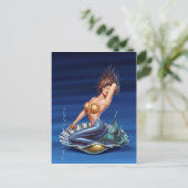 "Venus is terug" Briefkaart (Staand voorkant)