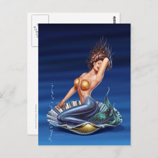 "Venus is terug" Briefkaart (Voorkant / Achterkant)