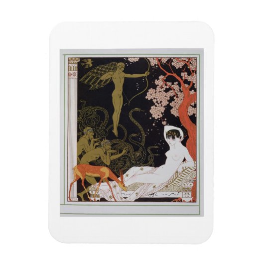 Venus (kleurenlitho) magneet (Verticaal)