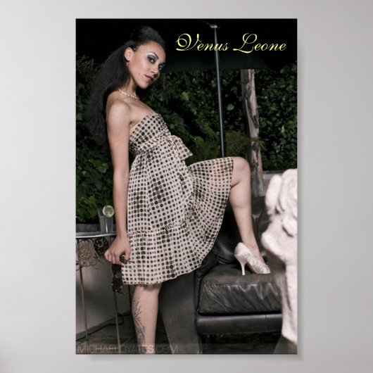 VENUS LEONE-Poster Poster (Voorkant)