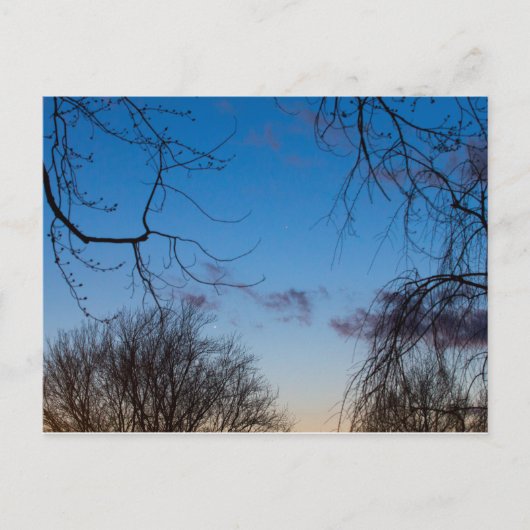 Venus & Mercury op Sunset, Ohio Briefkaart (Voorkant)