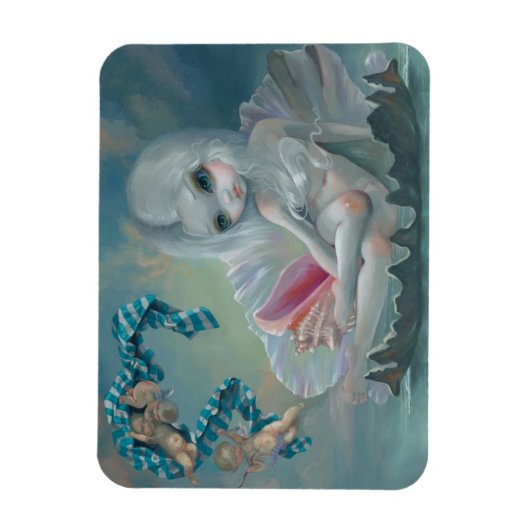 "Venus met Cherubs" Flex Magnet Magneet (Verticaal)