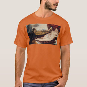 Venus met de Organ Player van Titiaan T-shirt