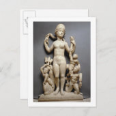 Venus met putti, een triton en een dolfijn, Roman, Briefkaart (Voorkant / Achterkant)