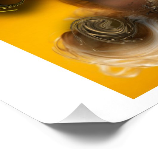 "Venus met schepping". Glossy poster (Hoek)