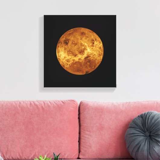 Venus NASA Planet Canvas Afdruk (Insitu (Woonkamer))
