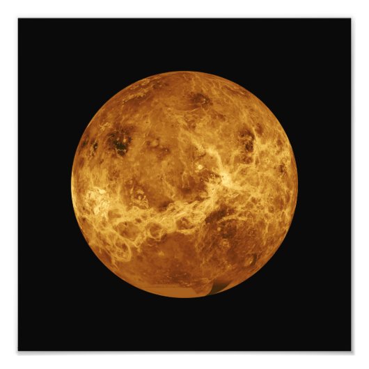 Venus NASA Planet Foto Afdruk (Voorkant)