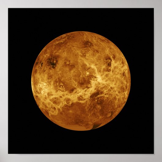 Venus NASA Planet Poster (Voorkant)