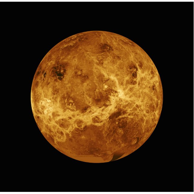 Venus NASA Planet Staand Fotobeeldje (Voorkant)