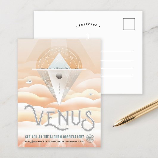 Venus | NASA Visies van de Toekomst Briefkaart