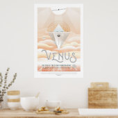 Venus | NASA Visies van de Toekomst Poster (Keuken)