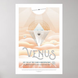 Venus | NASA Visies van de Toekomst Poster