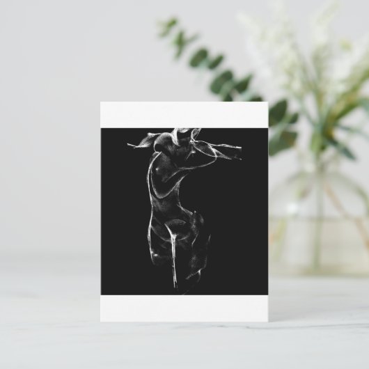 Venus of Milo Briefkaart (Staand voorkant)